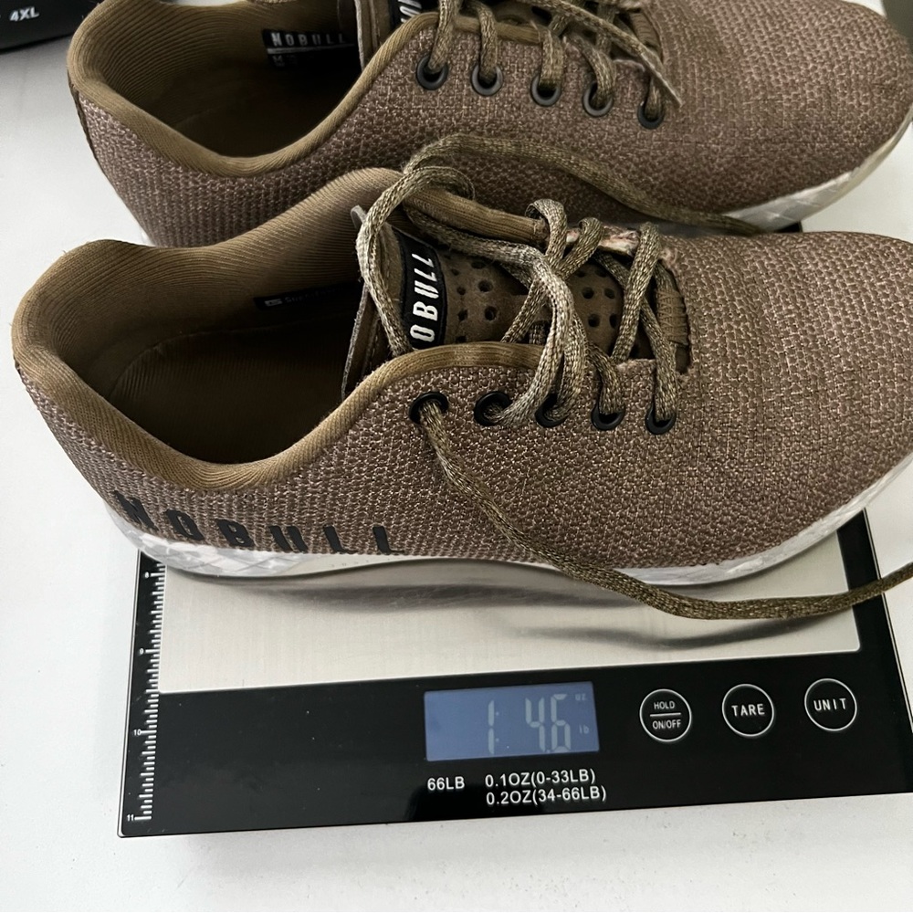 No Bull Olive Heather Trainer Unisex Sneaker Mens 8.5 Womens 10 - Picture 8 of 8